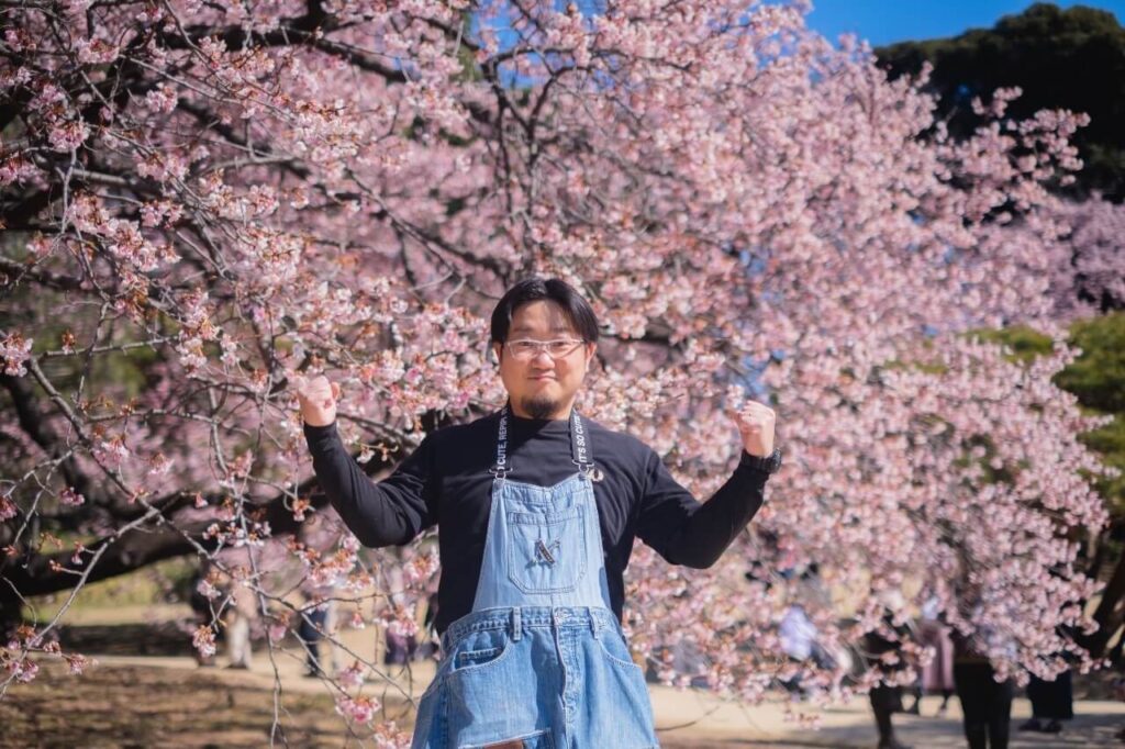 桜の木　ディー先生